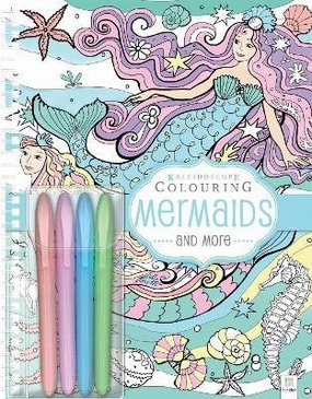 Kaleidoscope Colouring - Pastel Mermaids