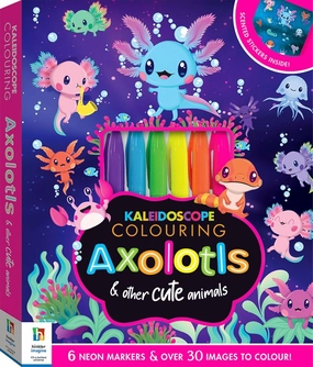 Kaleidoscope Colouring Kit Axolotls