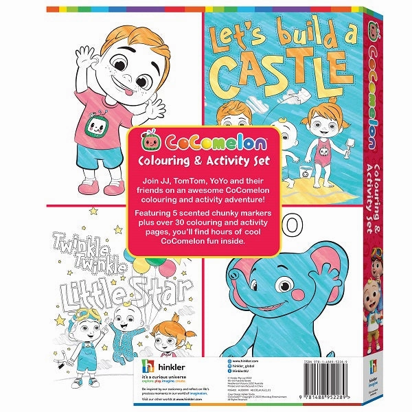 Kaleidoscope Colouring Kit: Cocomelon