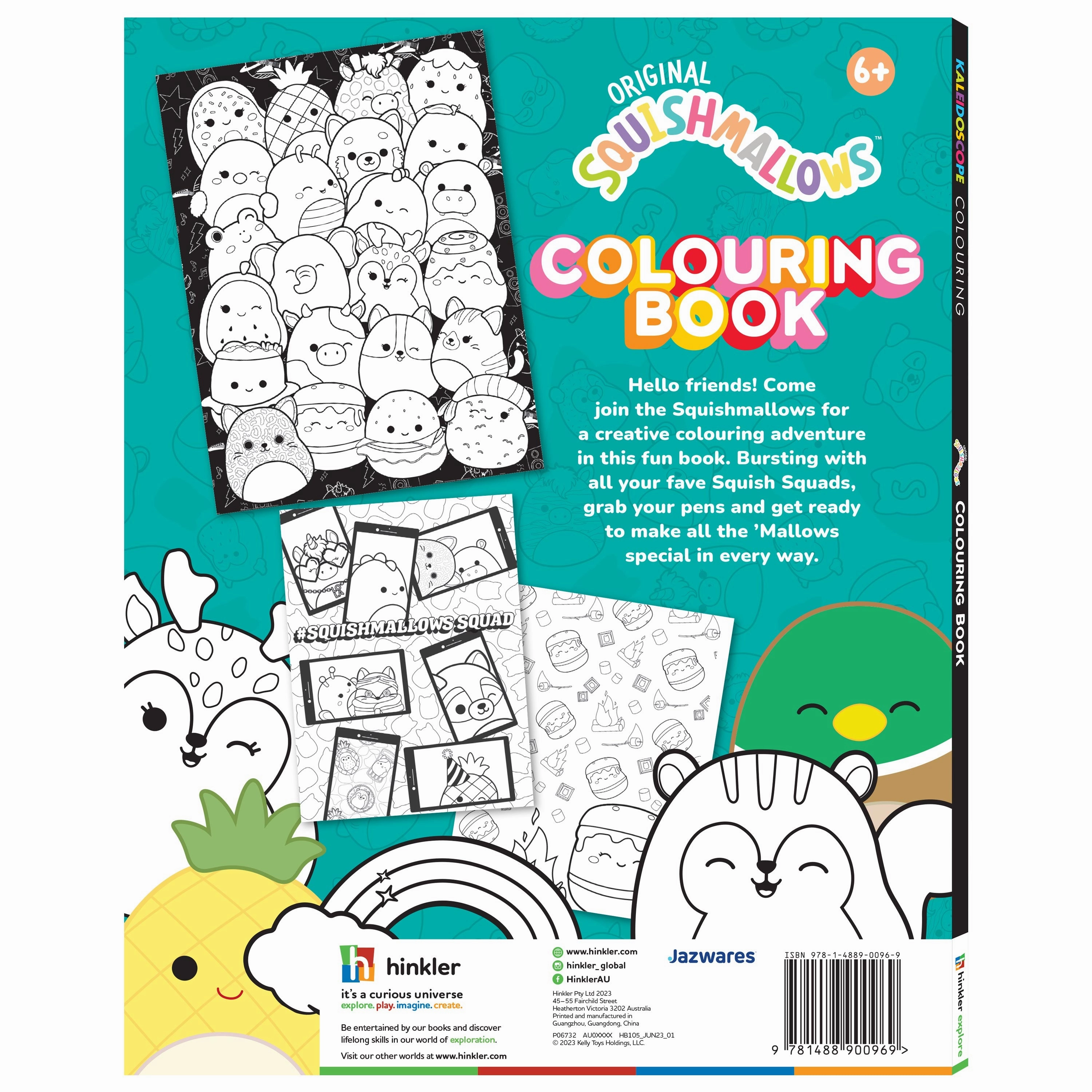 Kaleidoscope Squishmallows Colouring