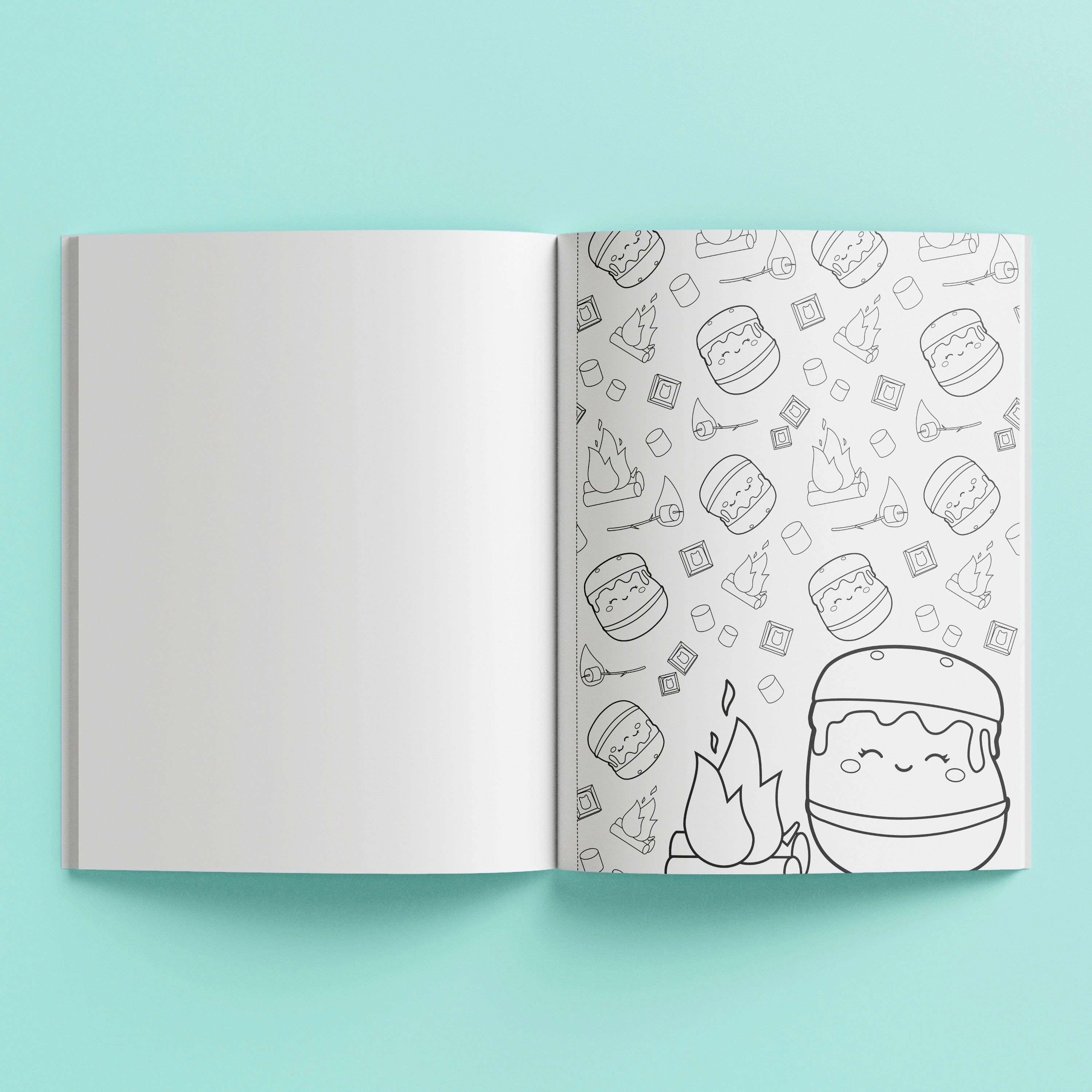 Kaleidoscope Squishmallows Colouring
