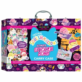 Kaleidoscope Squishmallows Ultimate Sticker Bomb Carry Case