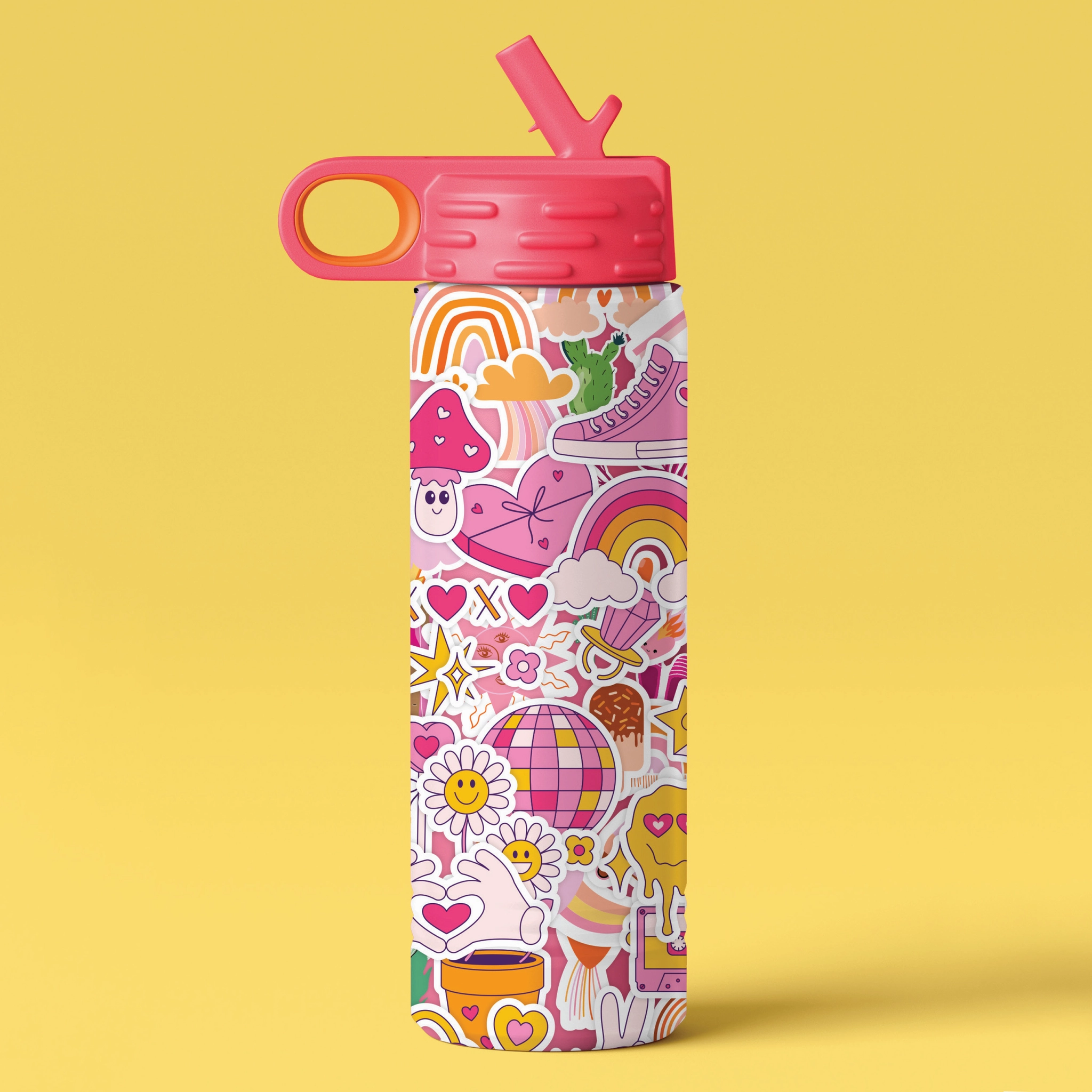 Kaleidoscope Sticker Bomb Summer Slaycation