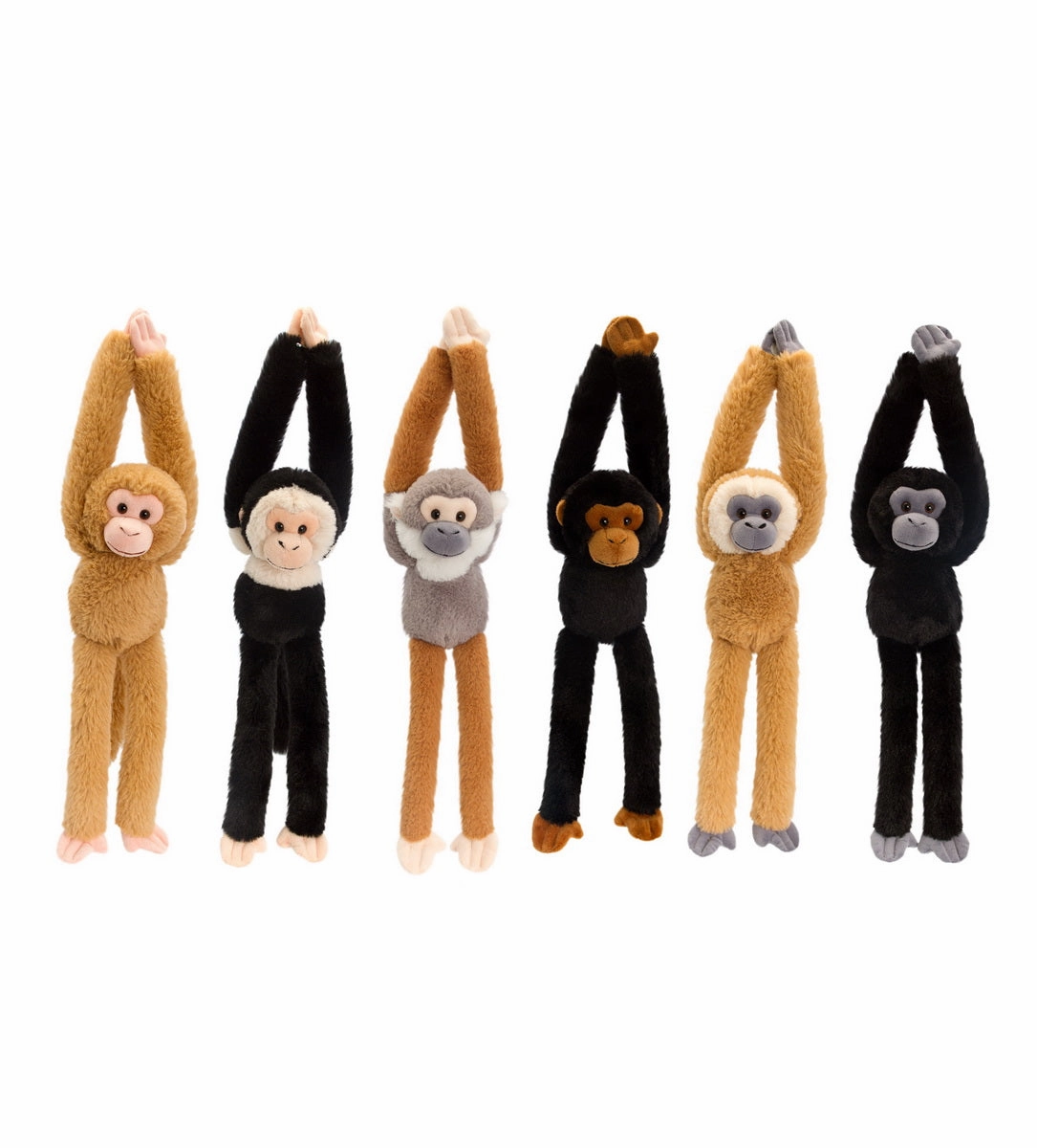 Keel Toys Hanging Monkeys Natural Assorted Styles