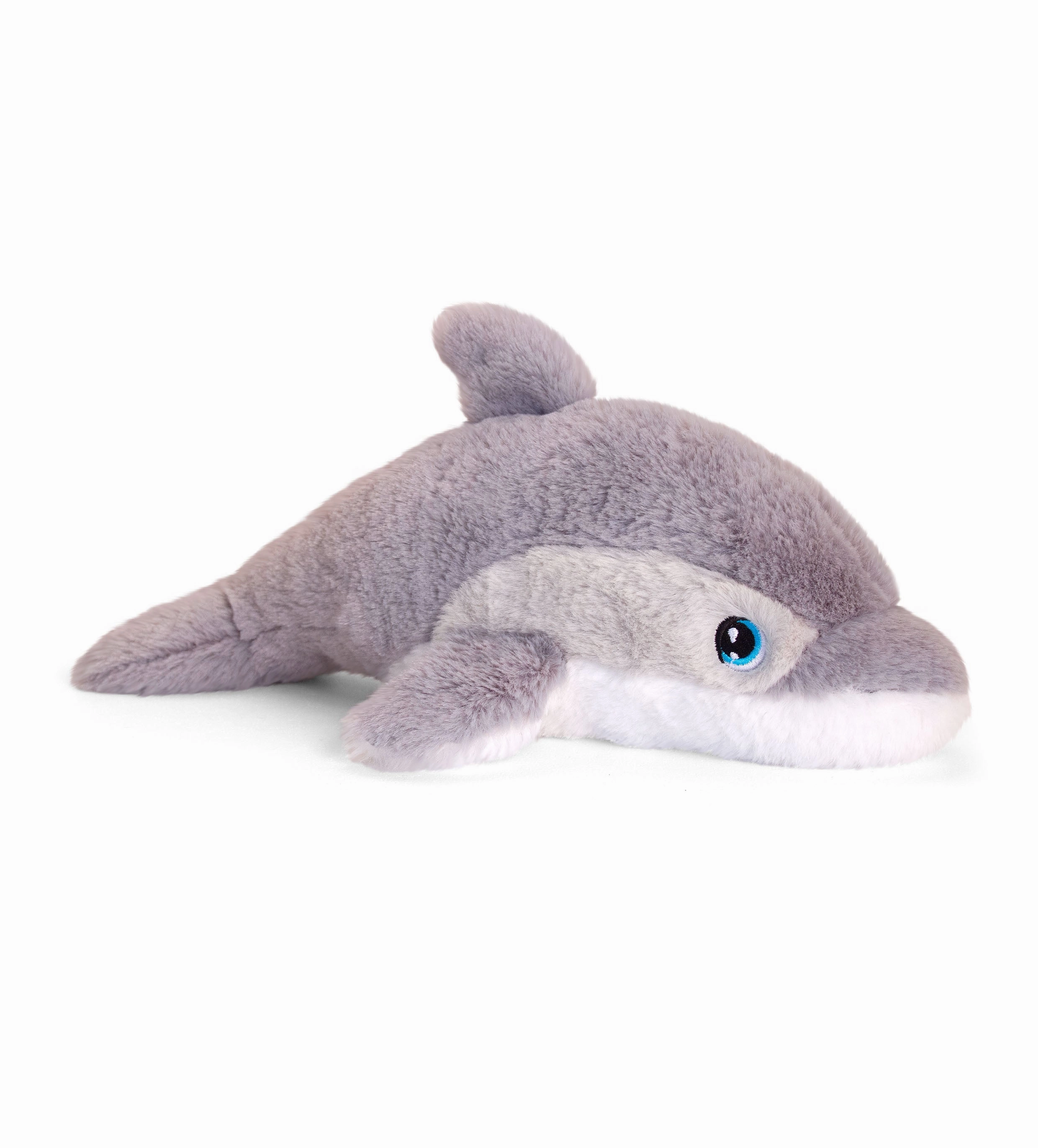 Keeleco 25cm Dolphin Sealife Animal Recycled Soft Toy for All Ages