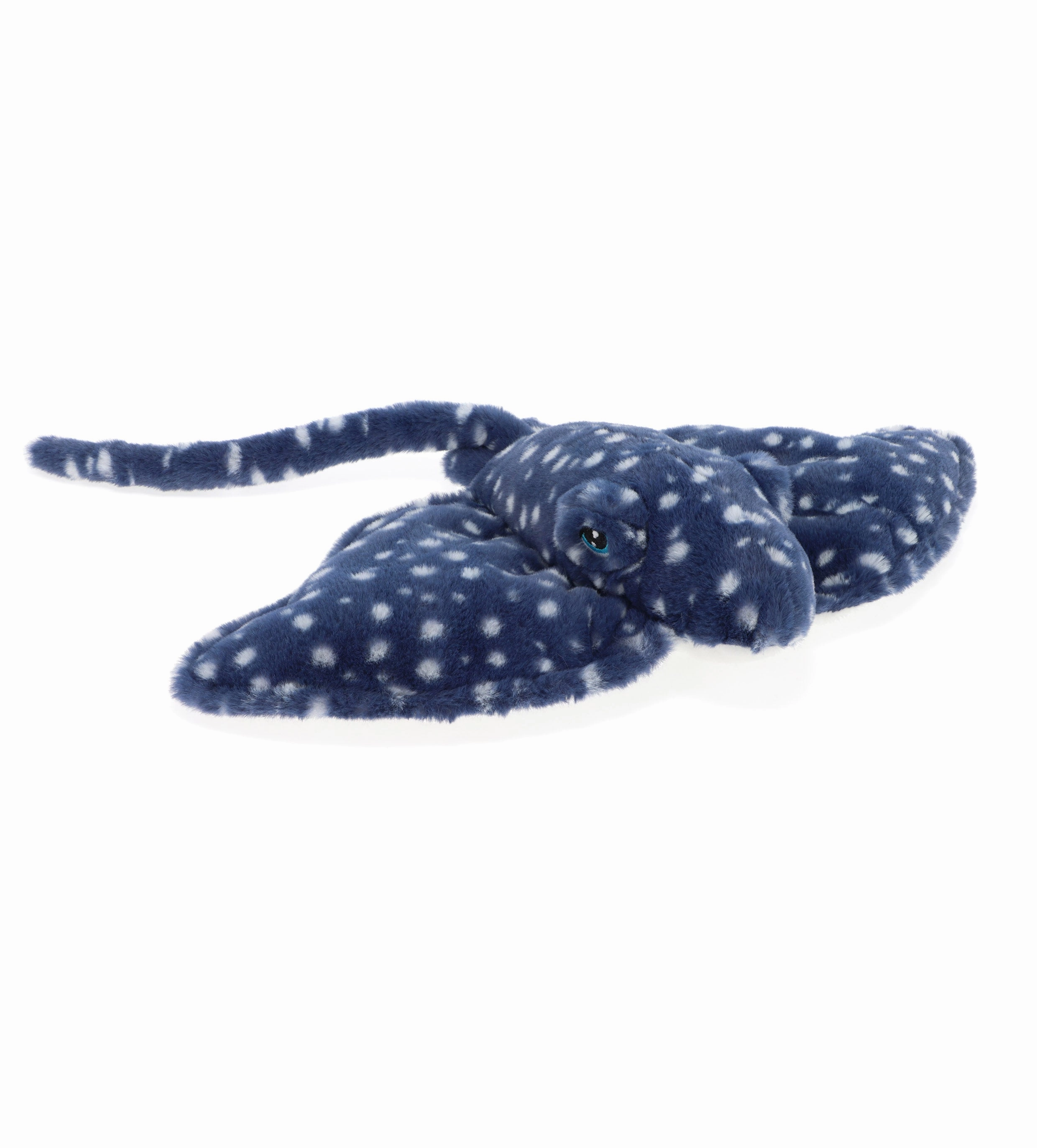 Keeleco 25cm Ray Sealife Animal Recycled Soft Toy Suitable from Birth