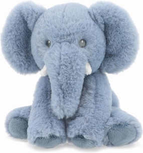 Keeleco Baby 14cm Ezra Elephant Recycled Soft Toy Suitable from Birth
