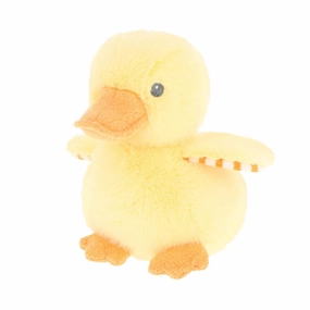 Keeleco Baby 15cm Fuzzy Duck Recycled Soft Toy Suitable from Birth