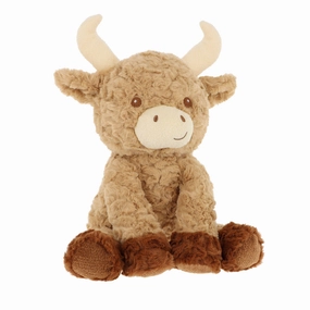 Keeleco Baby 25cm Hamish Highland Cow Soft Toy Suitable from Birth