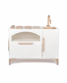 Kiddies Kingdom Kiddies Kingdom Play Kitchen - White, Blue, Pink, Green Imaginative Play For Ages 3 and Above