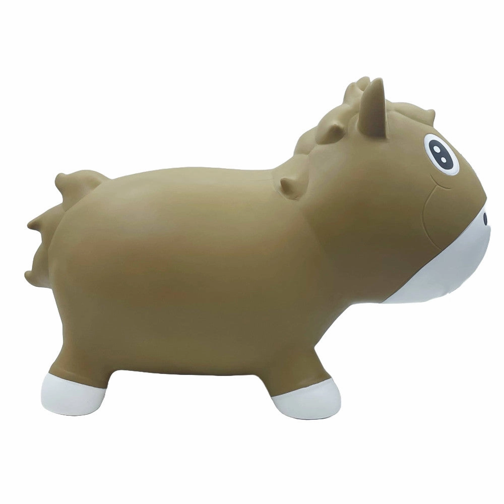 Kidzzfarm Jolly Camel Bouncing Horse: Inflatable Hopper Fun