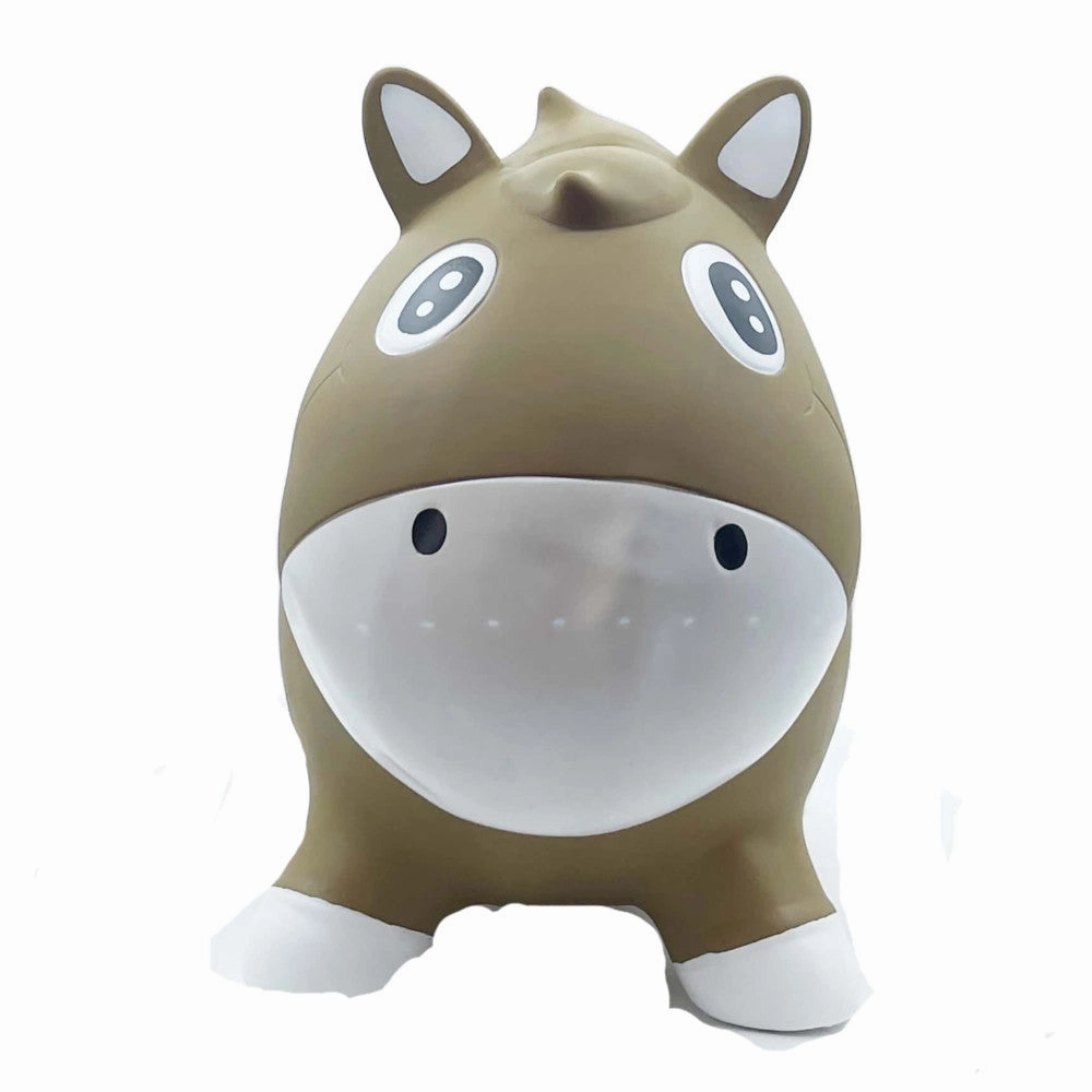 Kidzzfarm Jolly Camel Bouncing Horse: Inflatable Hopper Fun