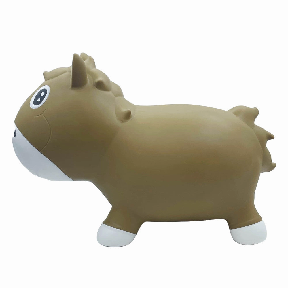 Kidzzfarm Jolly Camel Bouncing Horse: Inflatable Hopper Fun