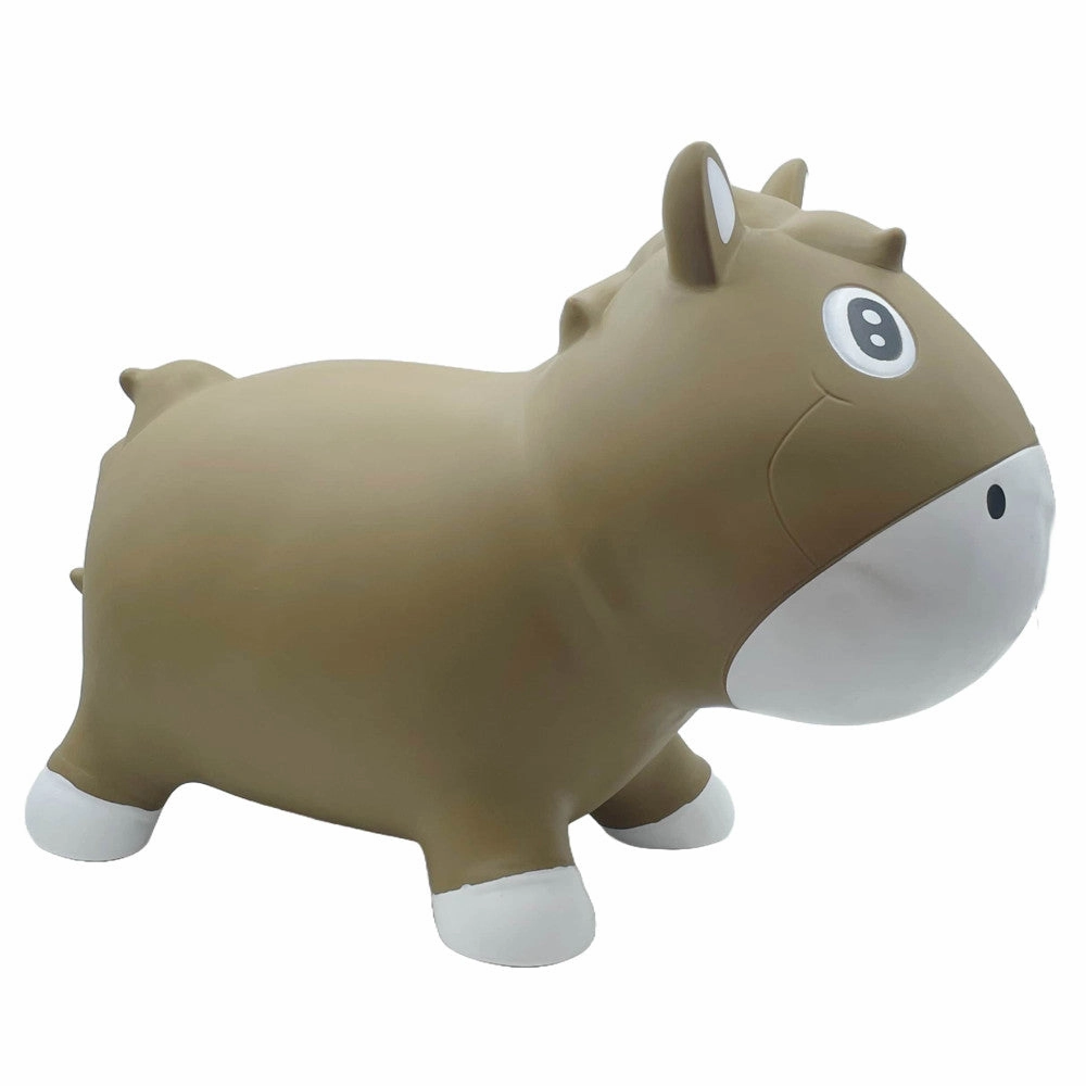 Kidzzfarm Jolly Camel Bouncing Horse: Inflatable Hopper Fun