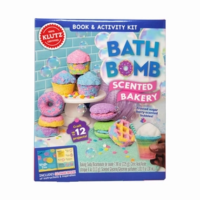 Klutz Bath Bomb Scented Bakery Craft Kit - Create Fizzy Bath Bombs