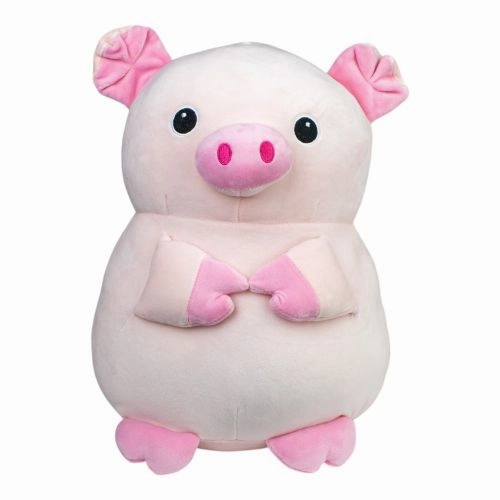 Kobioto 12 inch Supersoft Piggy Plush - Charming Bowtie