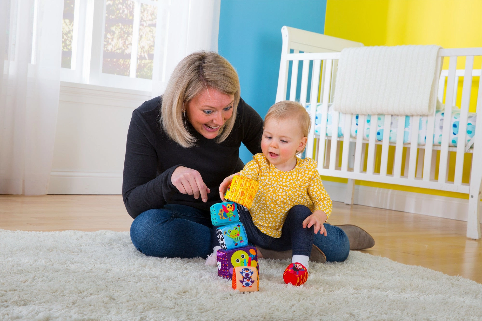 Lamaze Mix & Match Activity Blocks