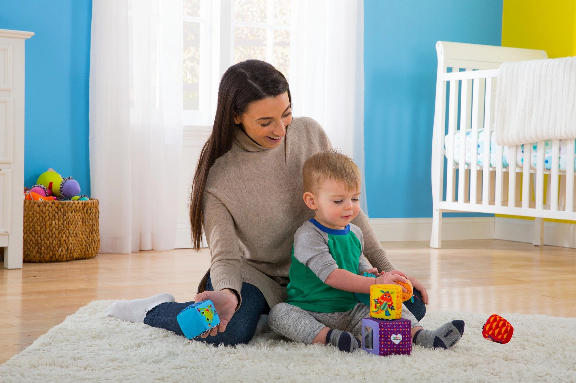 Lamaze Mix & Match Activity Blocks