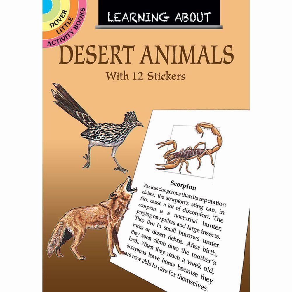 Learning About Desert Animals: With 12 Stickers