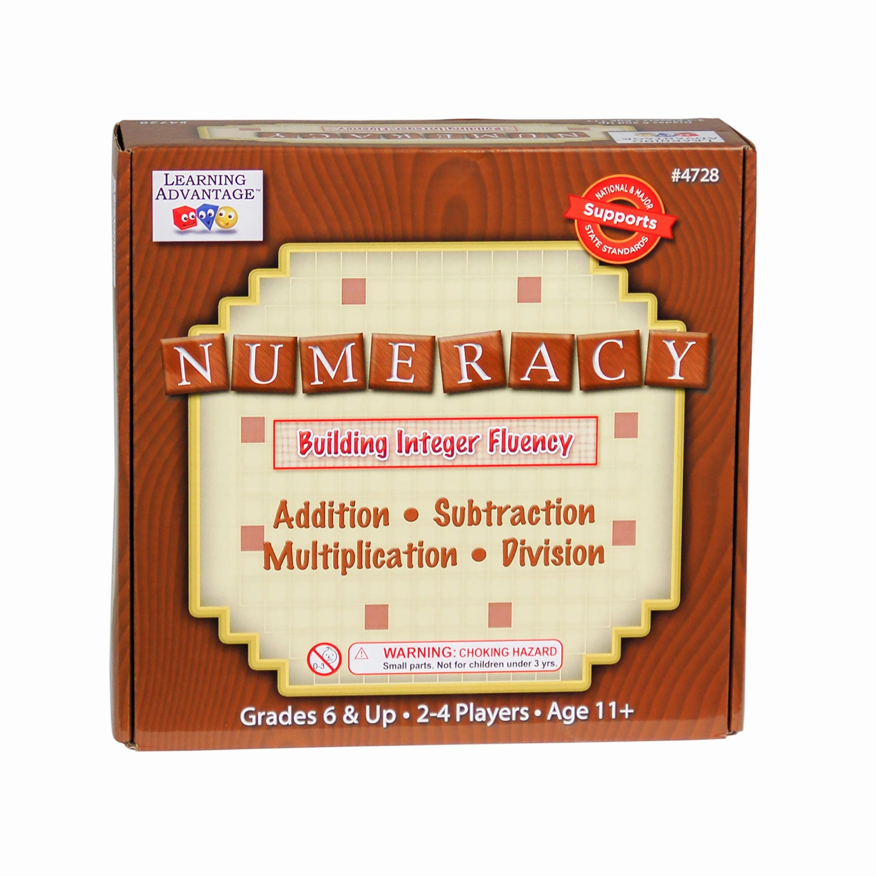 Learning Advantage Numeracy Game - Integer Fluency Builder