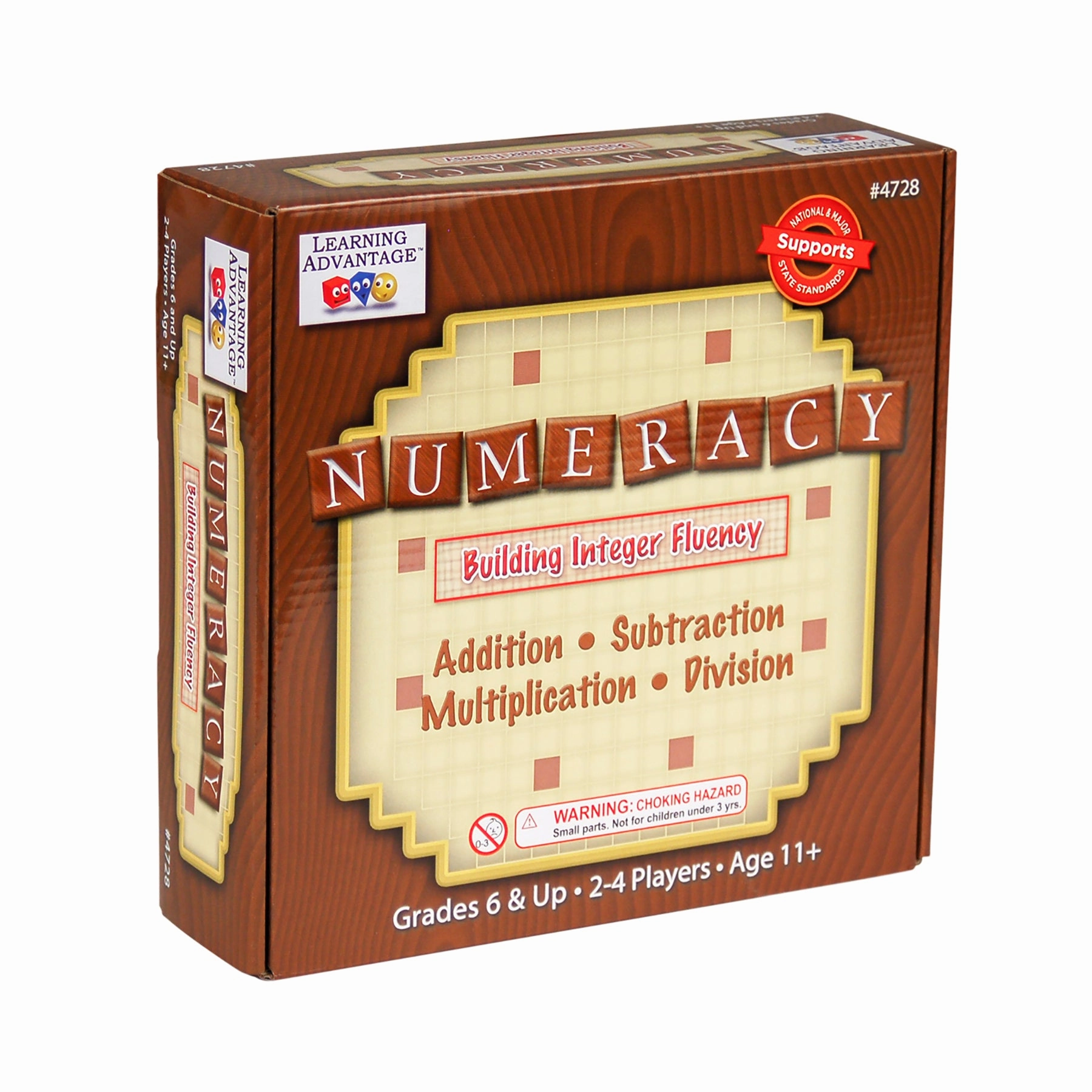 Learning Advantage Numeracy Game - Integer Fluency Builder