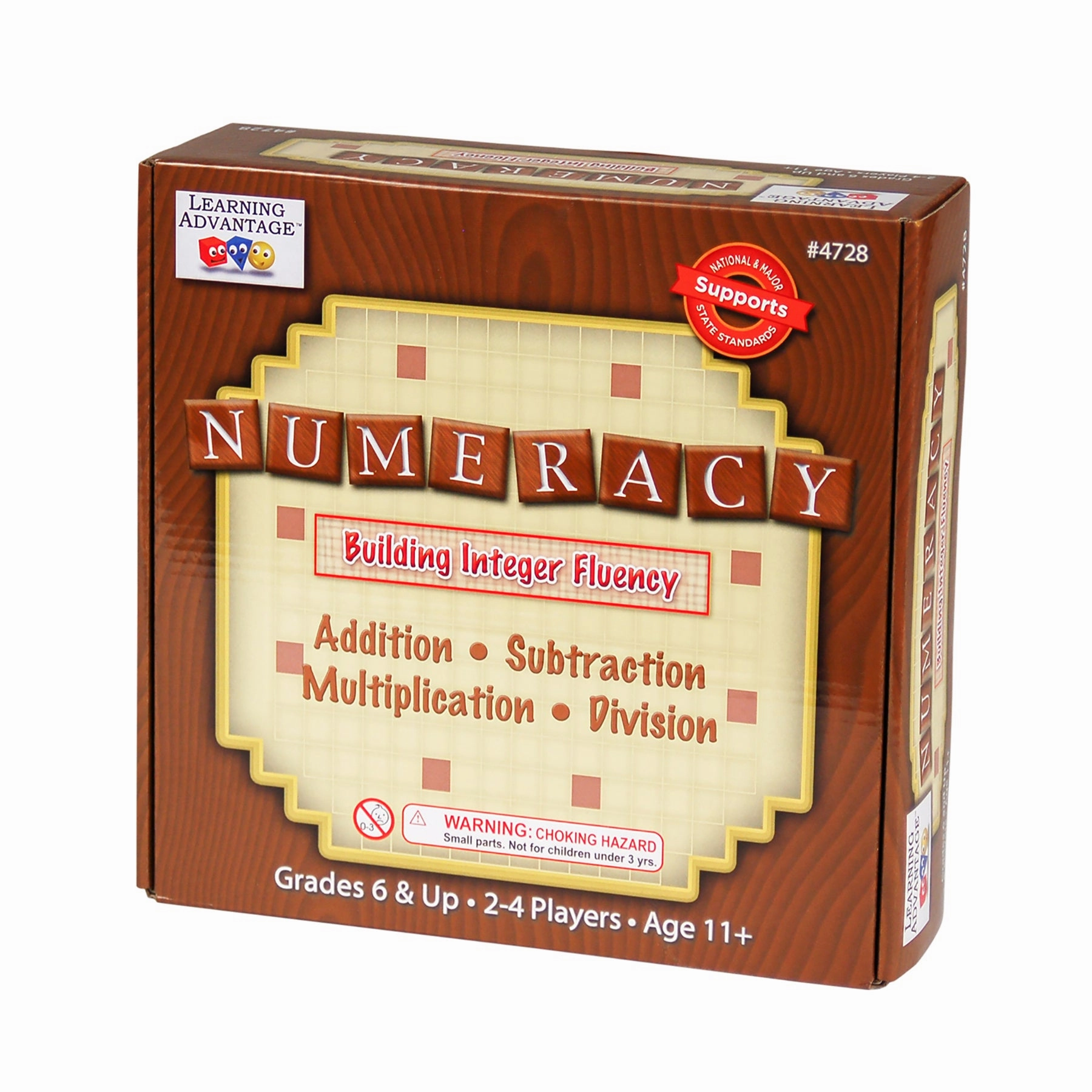 Learning Advantage Numeracy Game - Integer Fluency Builder