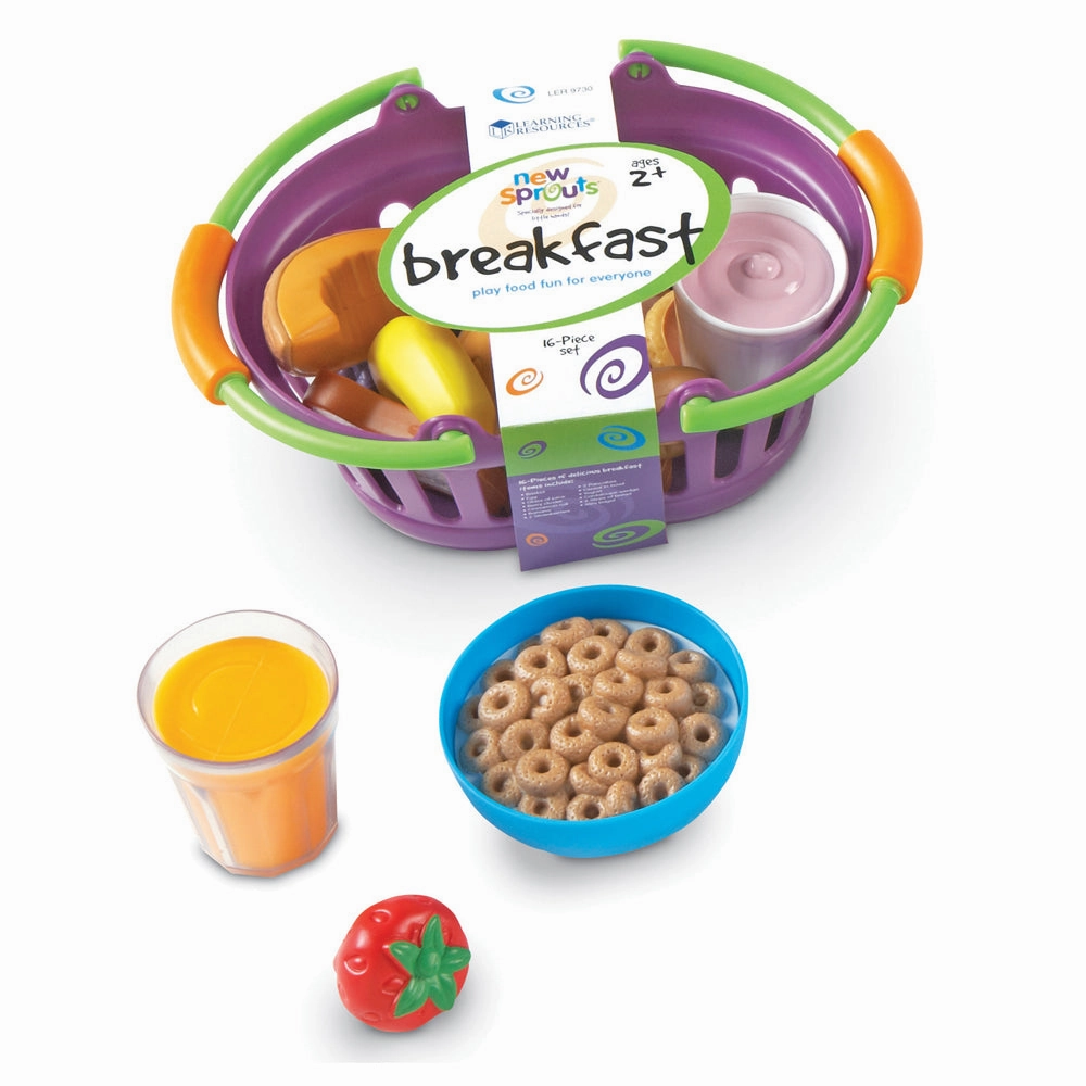 Learning Resources 18-Piece New Sprouts Breakfast Basket