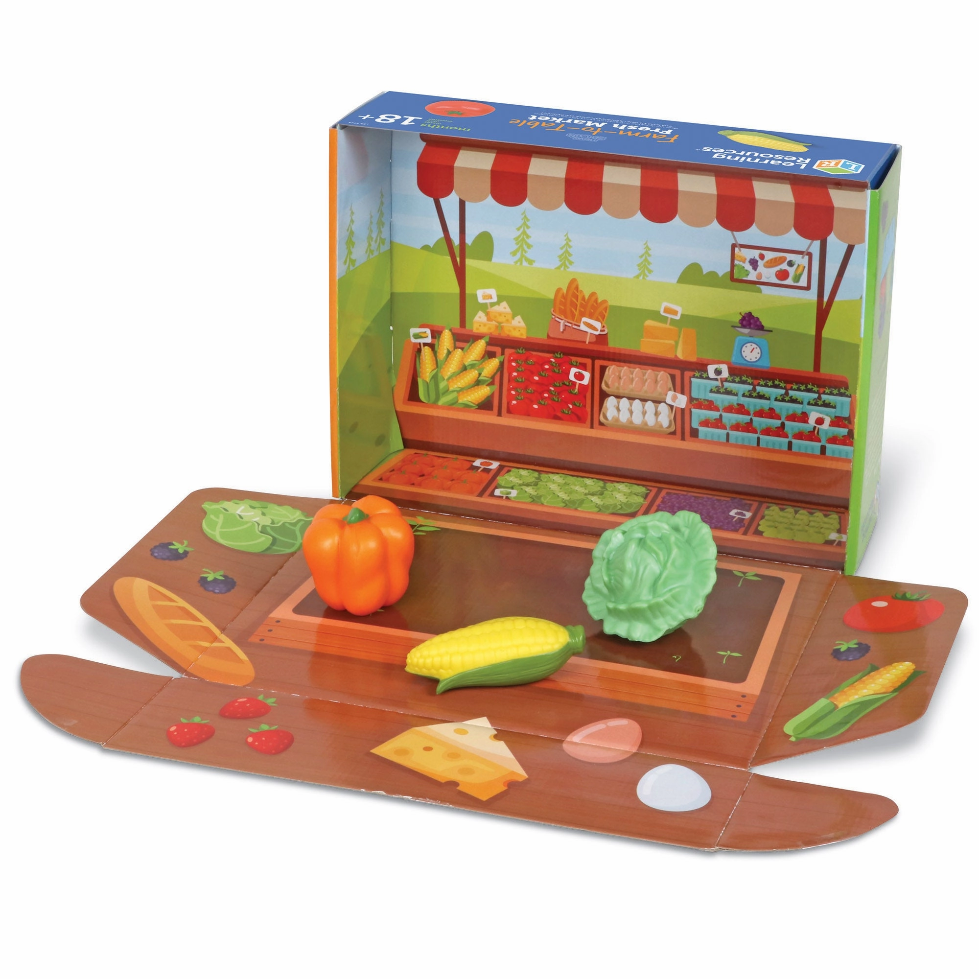Learning Resources 27-Piece New Sprouts Fresh Market Set
