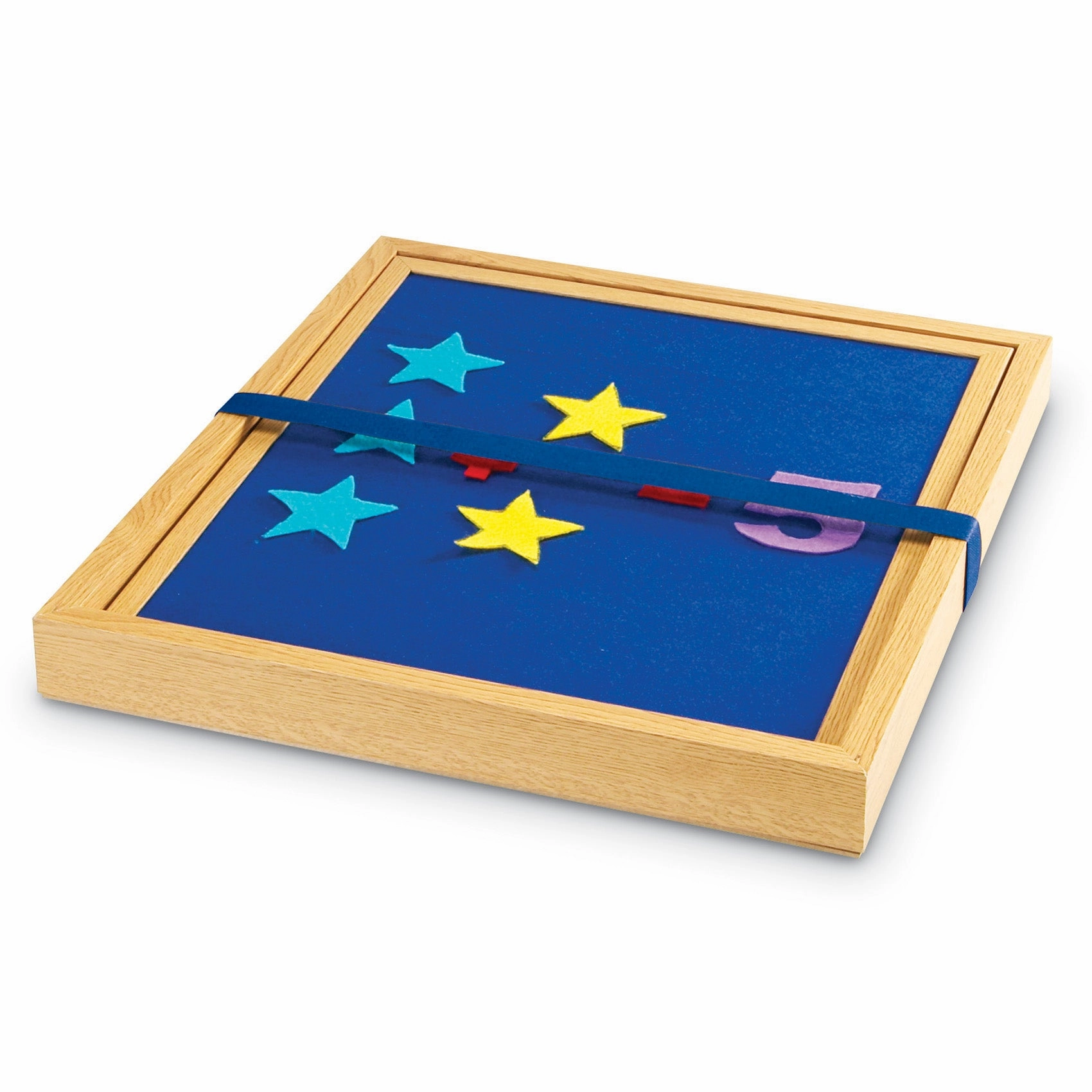 Learning Resources Double-Sided Tabletop Easel - Magnetic & Felt Board