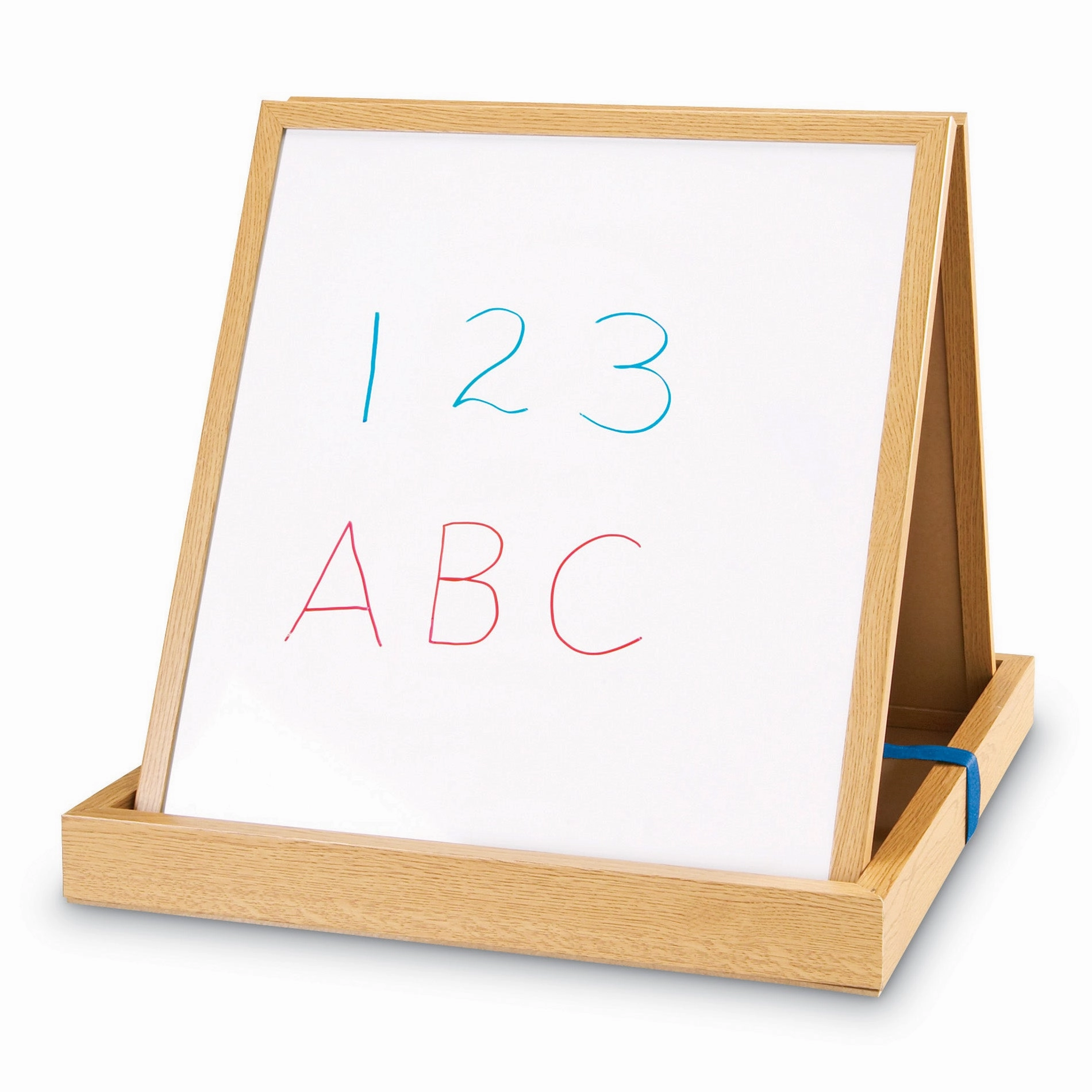 Learning Resources Double-Sided Tabletop Easel - Magnetic & Felt Board