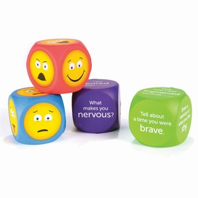 Learning Resources Emotion Exploration Foam Cubes - Interactive Social Learning Toy