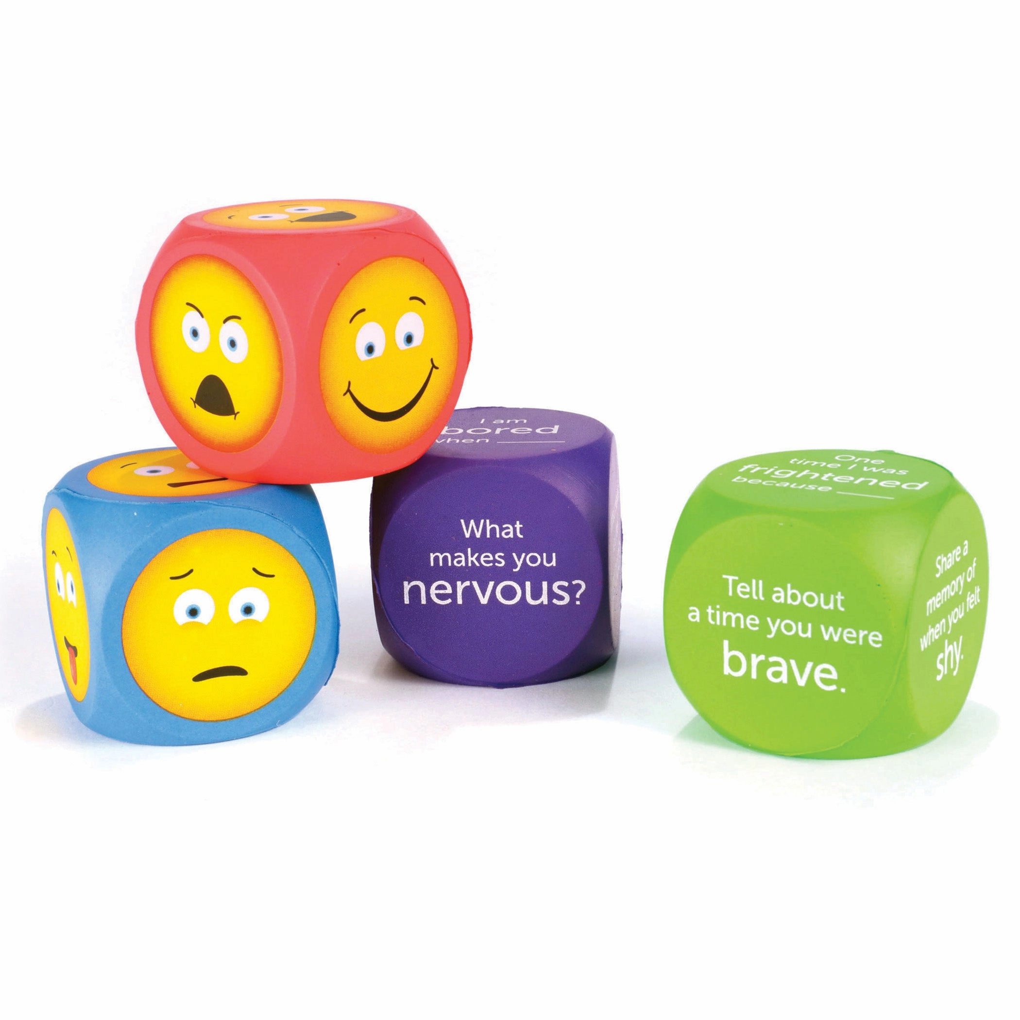 Learning Resources Emotion Exploration Foam Cubes - Interactive Social Learning Toy
