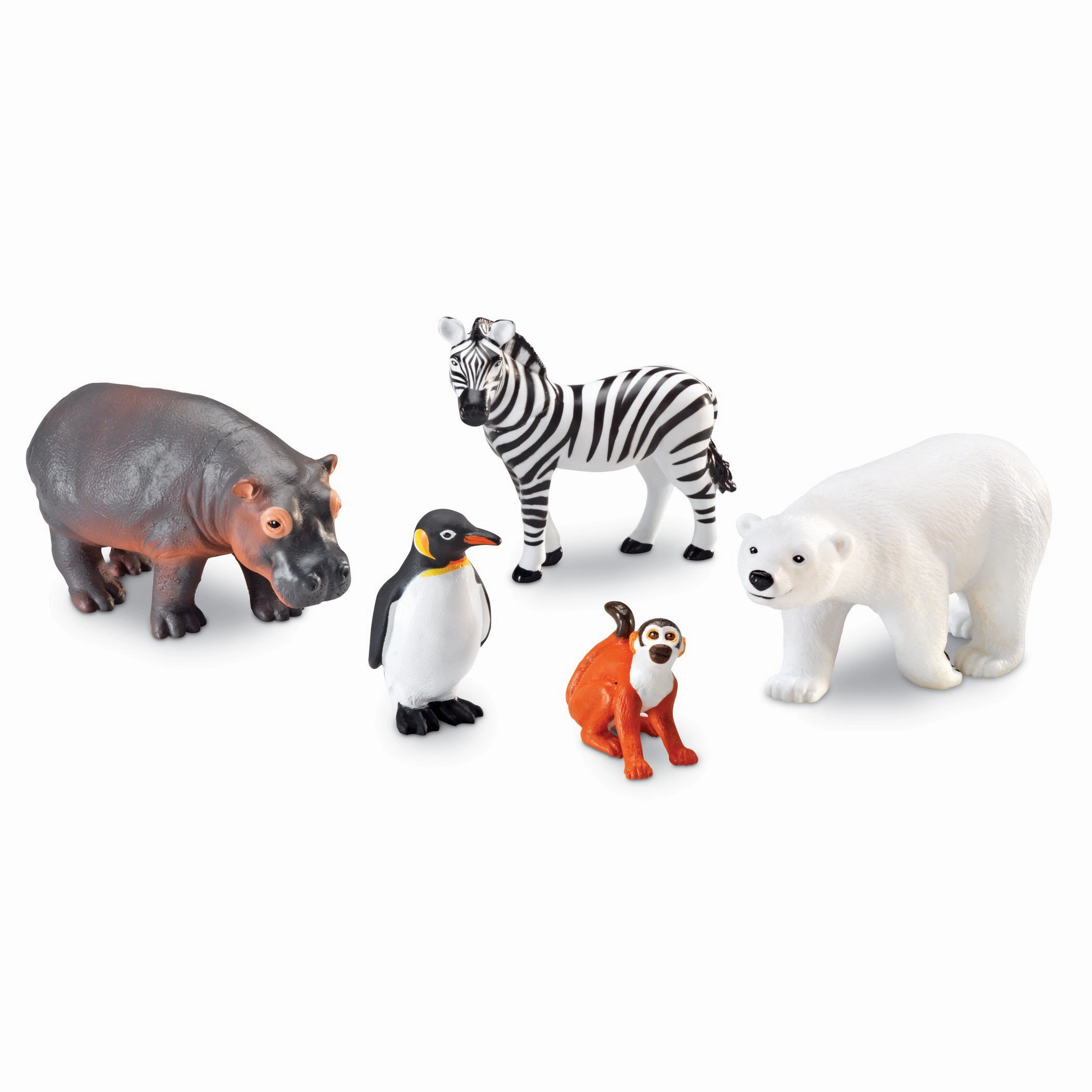 Learning Resources Jumbo Zoo Animals - Playful 5-Piece Set
