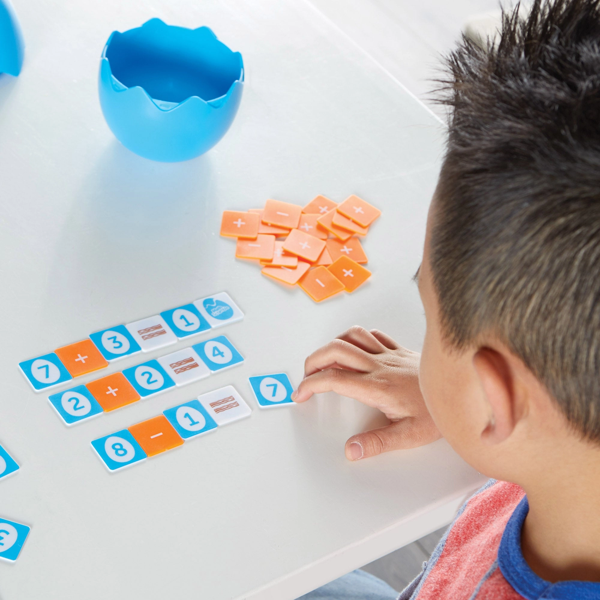 Learning Resources Math Scramble - Fast-Paced Addition & Subtraction Game