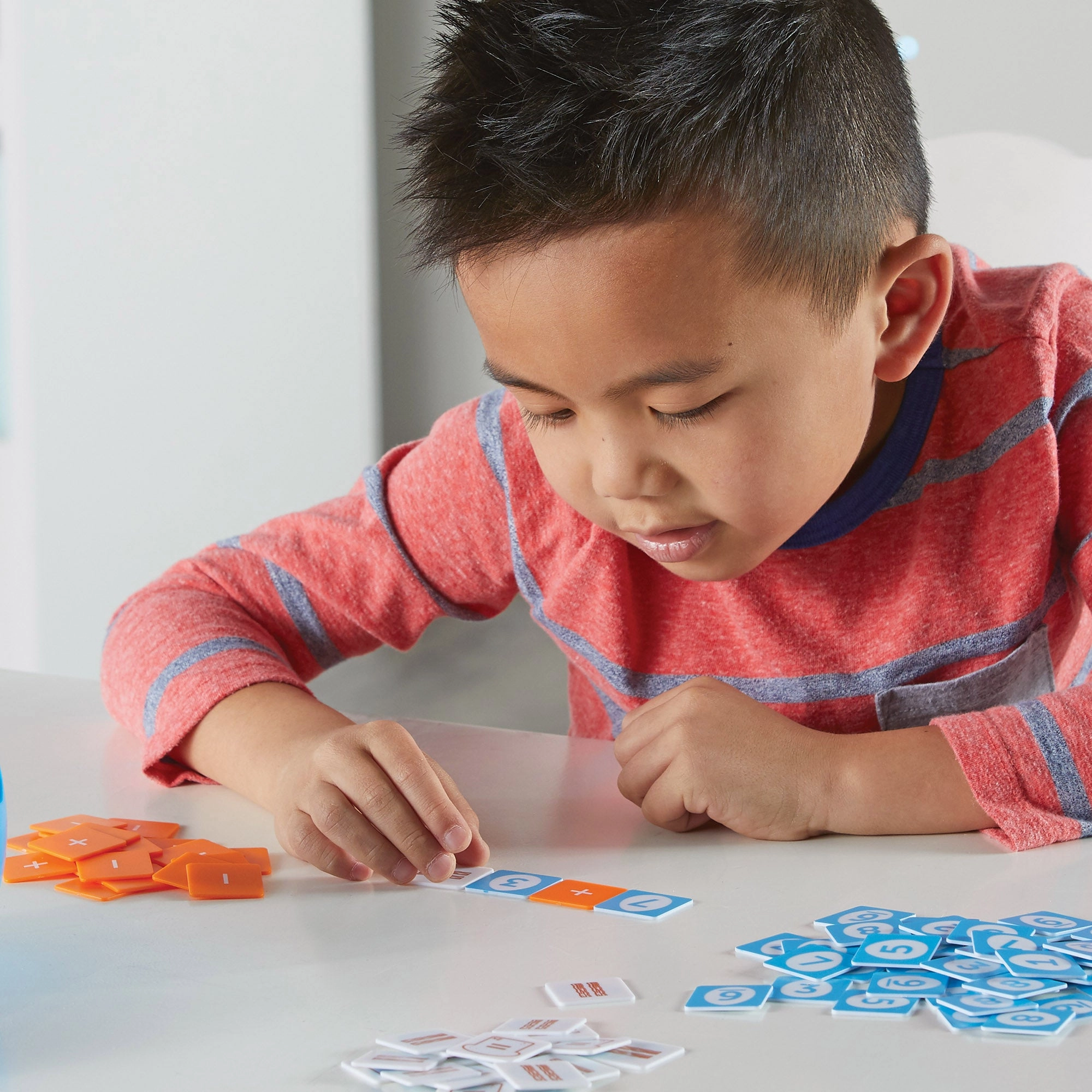 Learning Resources Math Scramble - Fast-Paced Addition & Subtraction Game