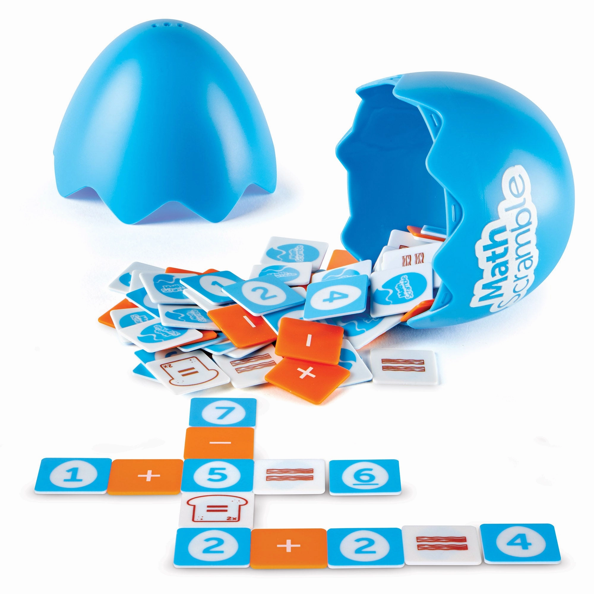 Learning Resources Math Scramble - Fast-Paced Addition & Subtraction Game