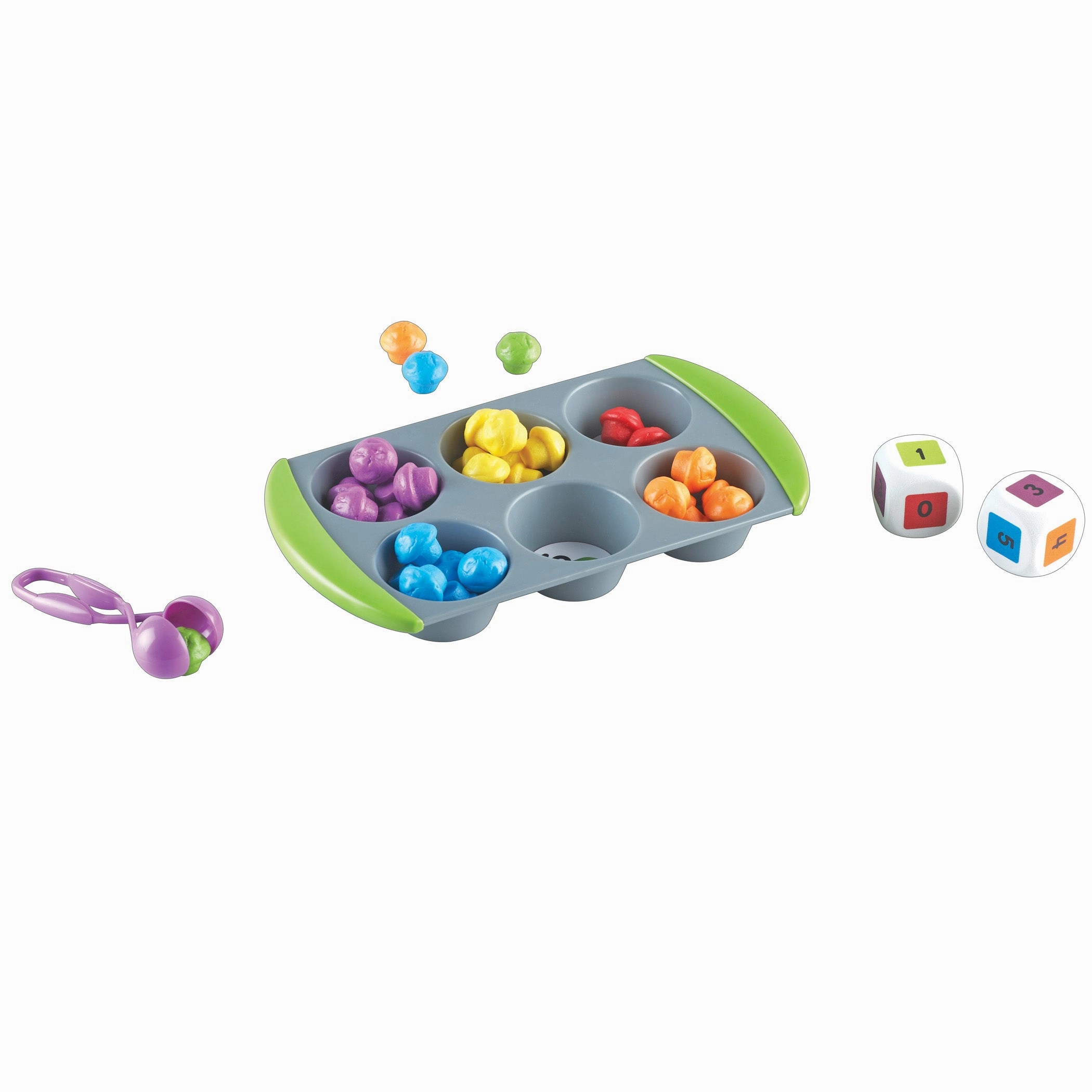 Learning Resources Mini Muffin Match Up - Color and Number Educational Game