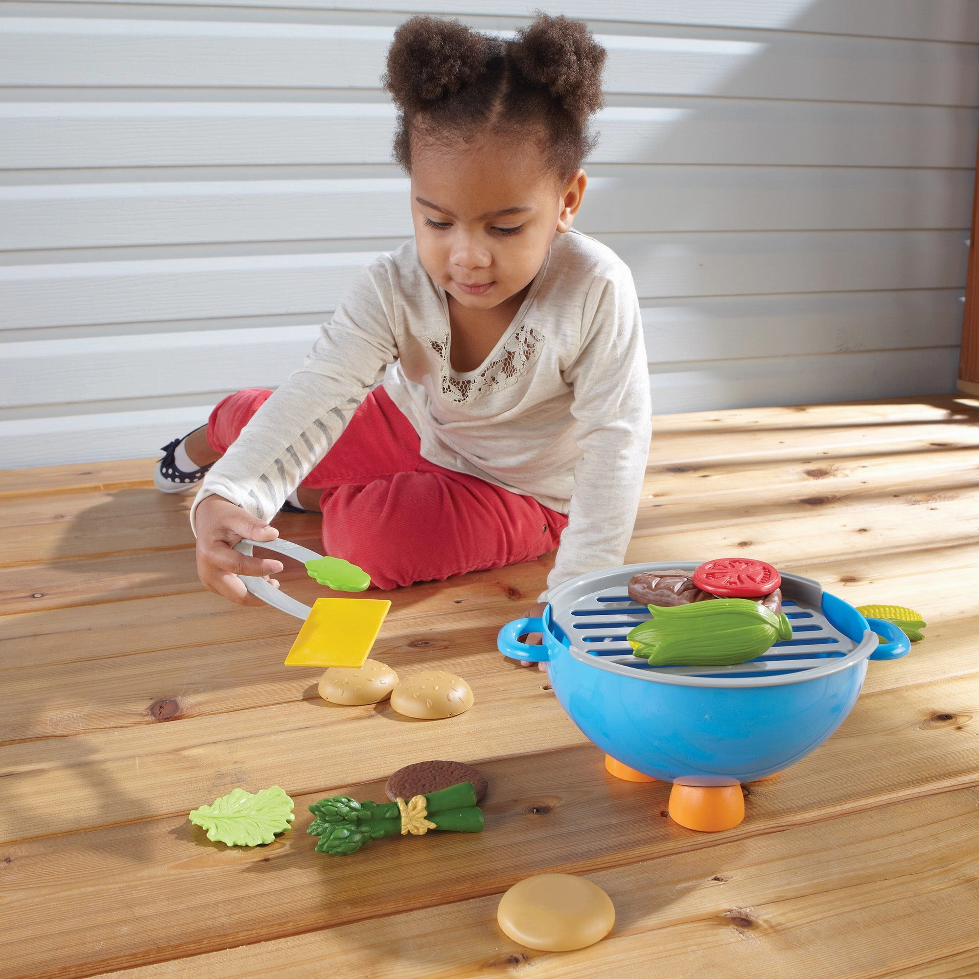 Learning Resources New Sprouts Grill It! - Play BBQ Set