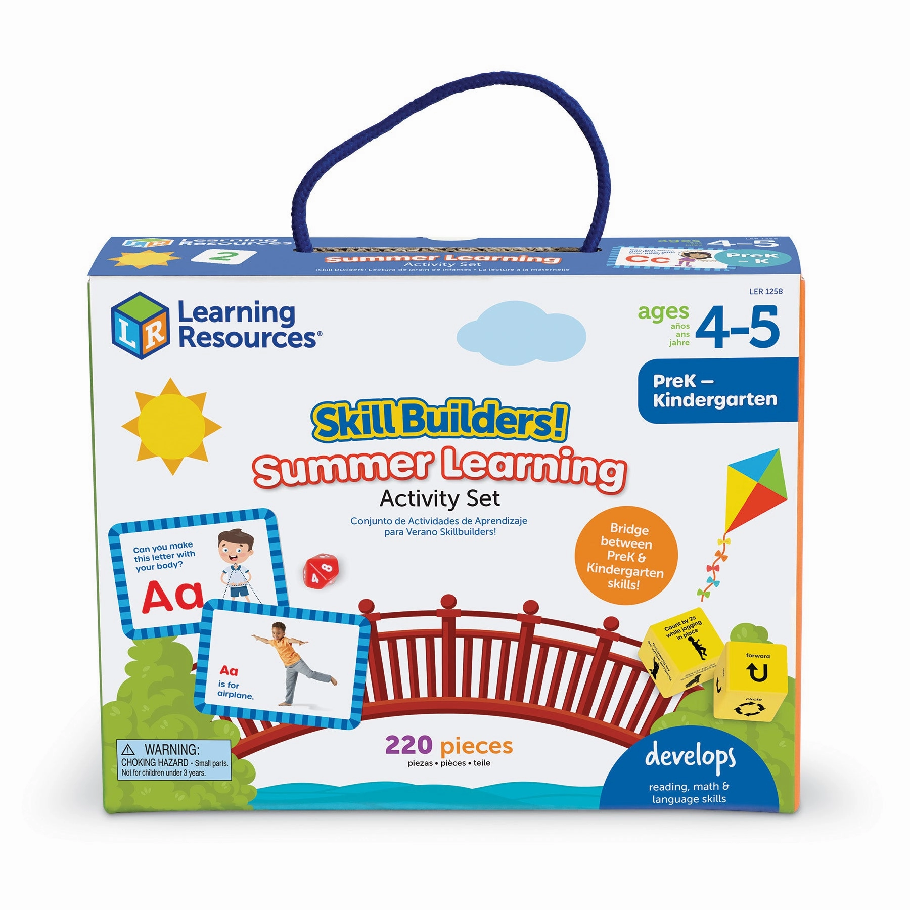 Learning Resources Skill Builders - Summer Activity Set - PreK to K