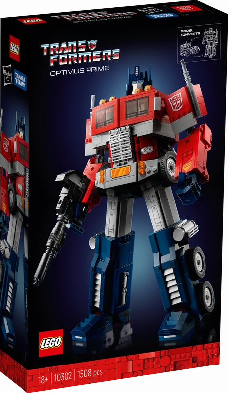 LEGO 10302 Icons Transformers Optimus Prime