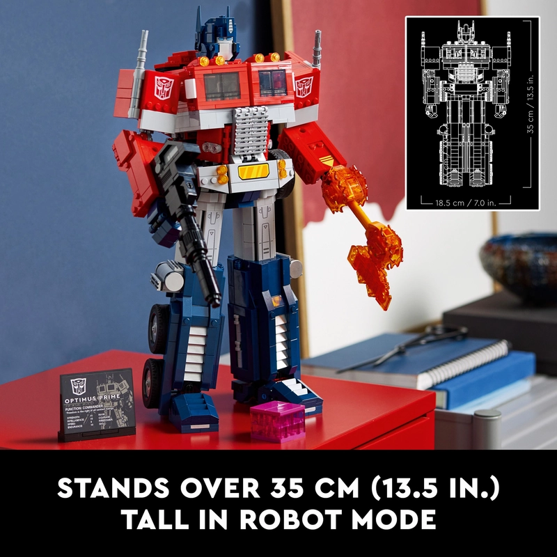 LEGO 10302 Icons Transformers Optimus Prime
