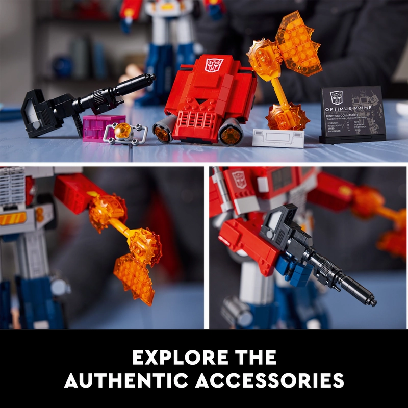 LEGO 10302 Icons Transformers Optimus Prime