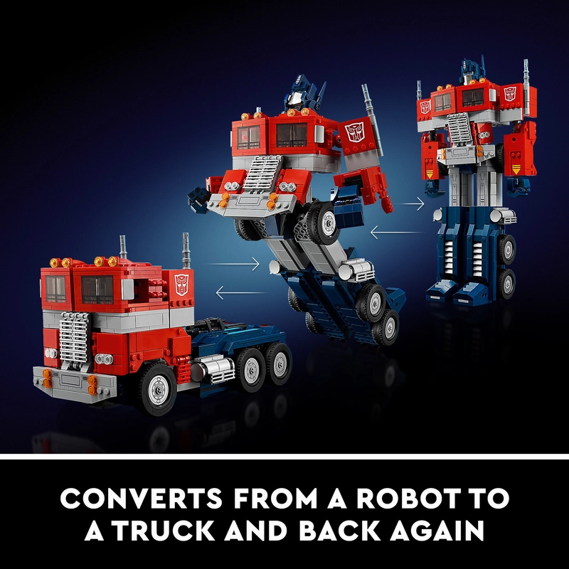 LEGO 10302 Icons Transformers Optimus Prime