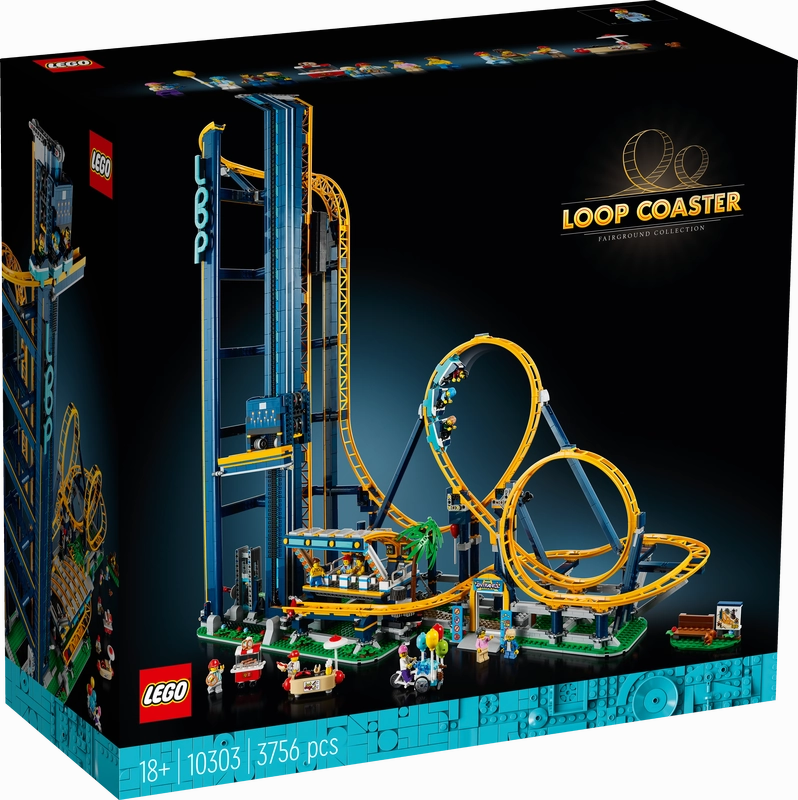 LEGO 10303 Icons Fairground Collection Loop Coaster