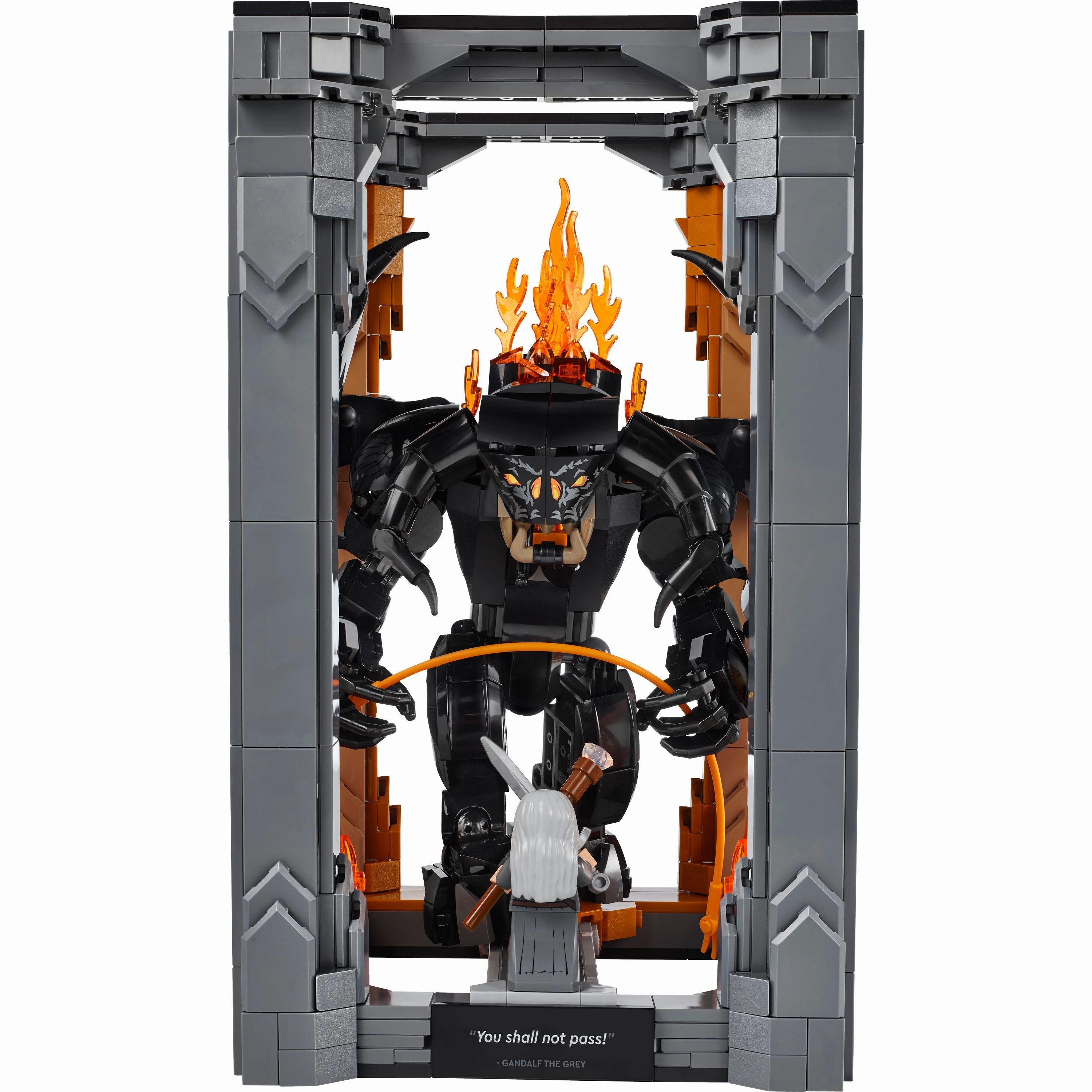 LEGO 10367 Icons The Lord of the Rings Balrog Book Nook