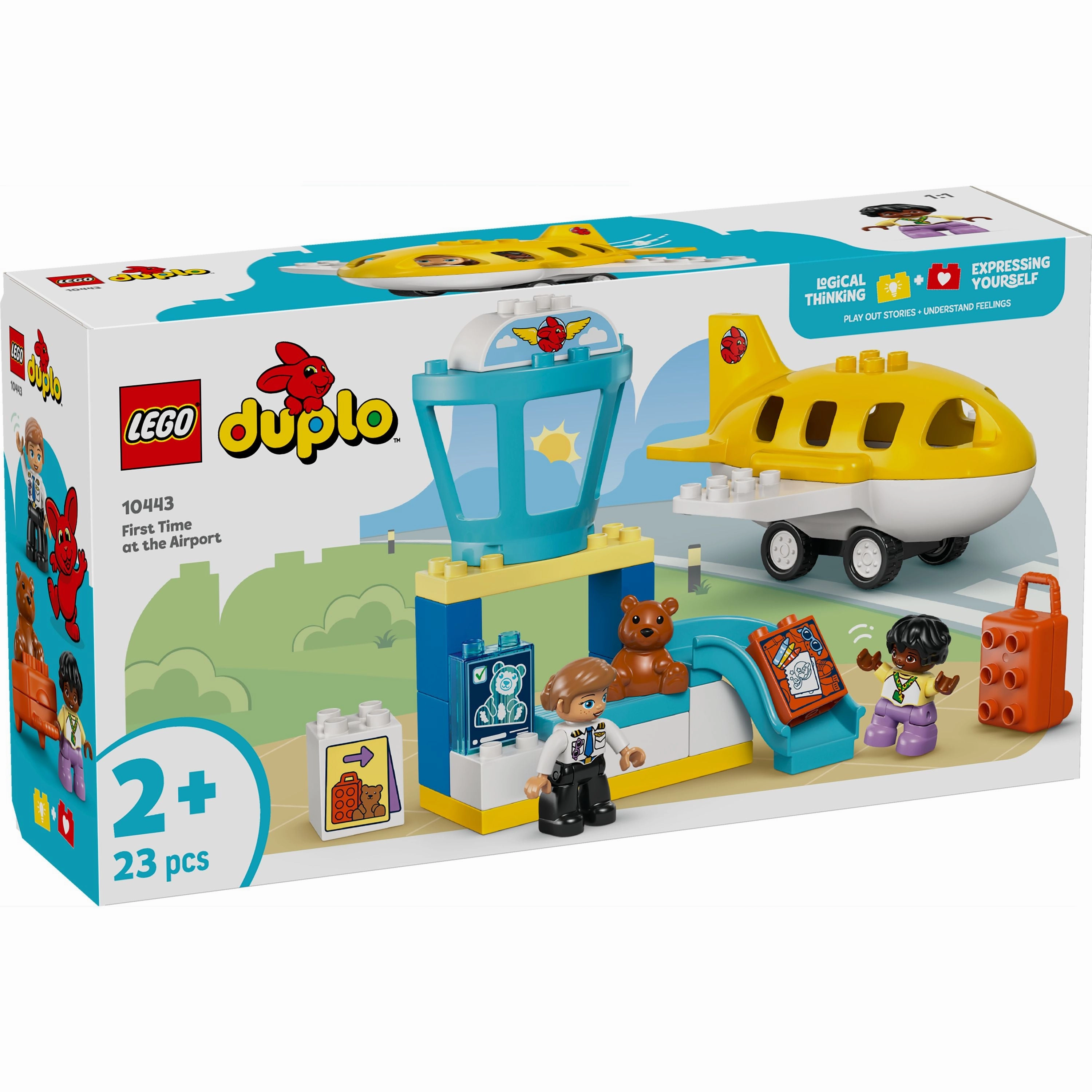 LEGO 10443 DUPLO Town First Time at the Airport