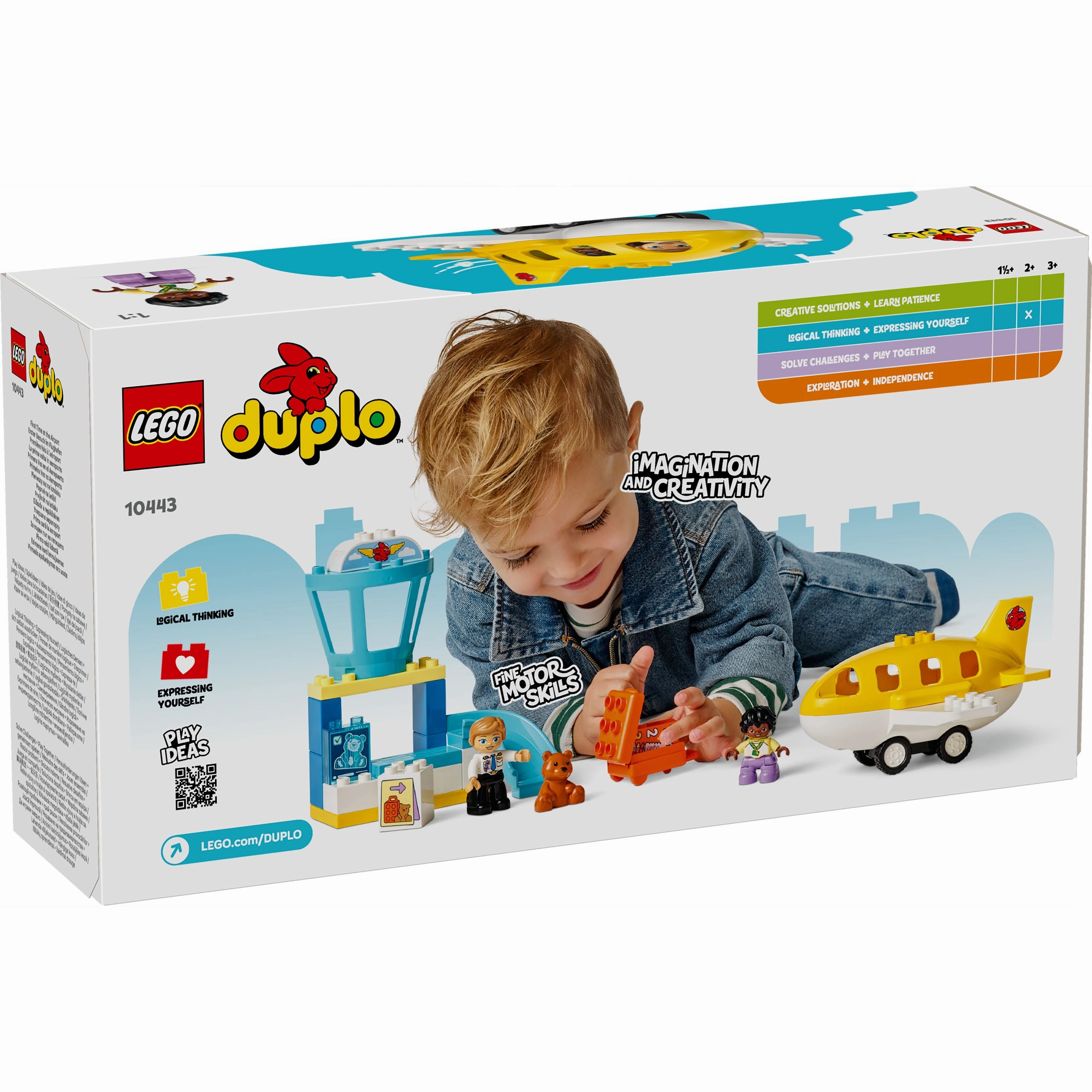 LEGO 10443 DUPLO Town First Time at the Airport