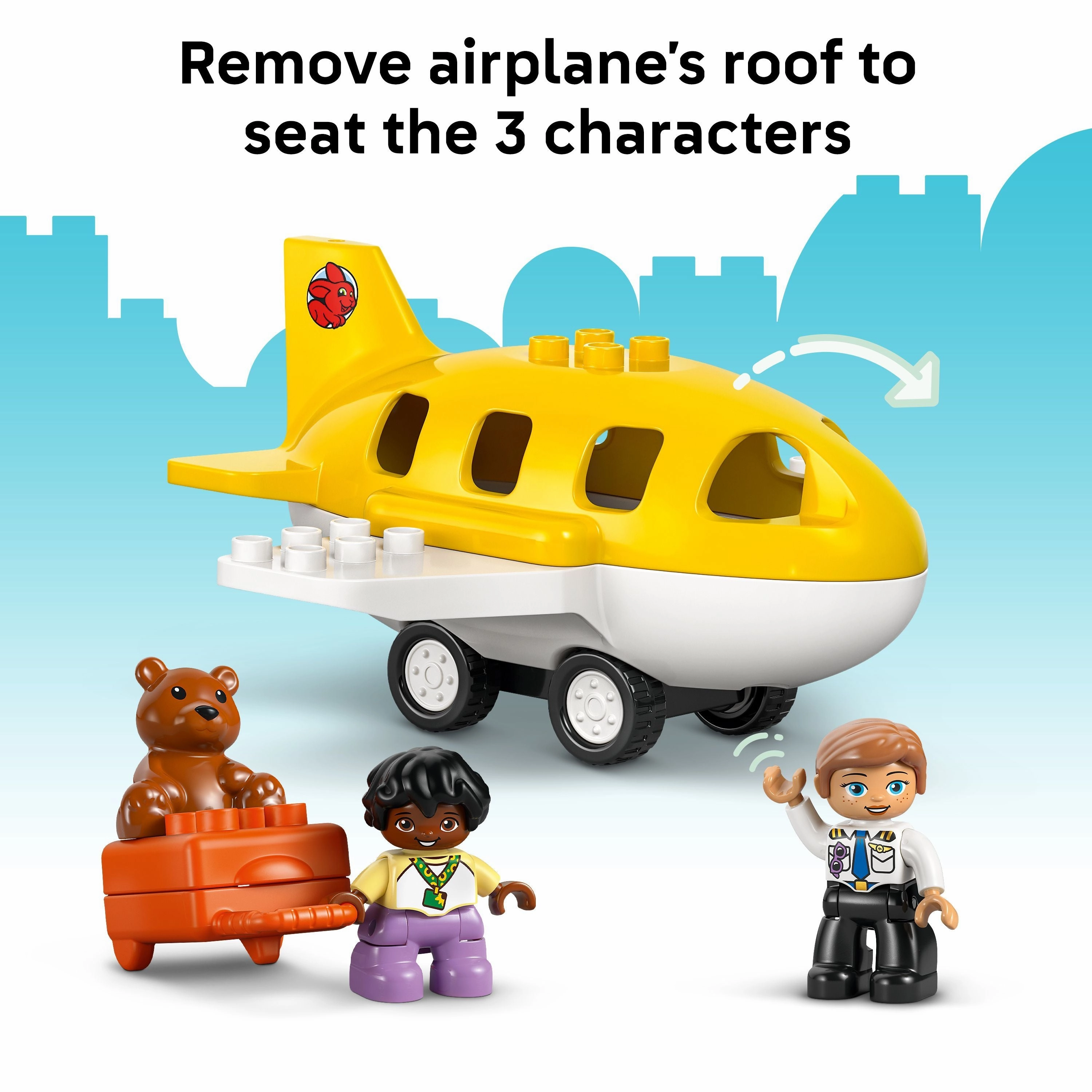 LEGO 10443 DUPLO Town First Time at the Airport