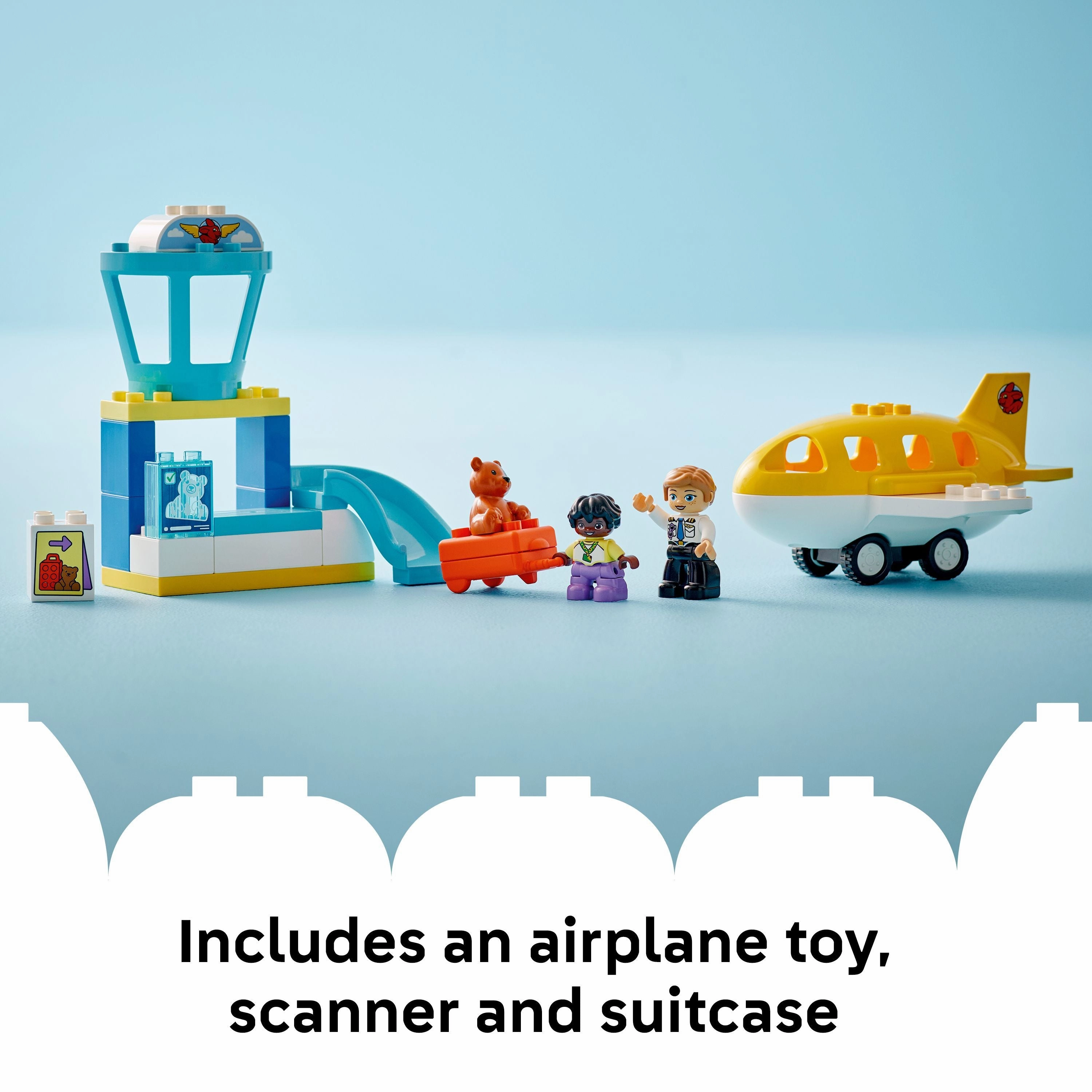 LEGO 10443 DUPLO Town First Time at the Airport