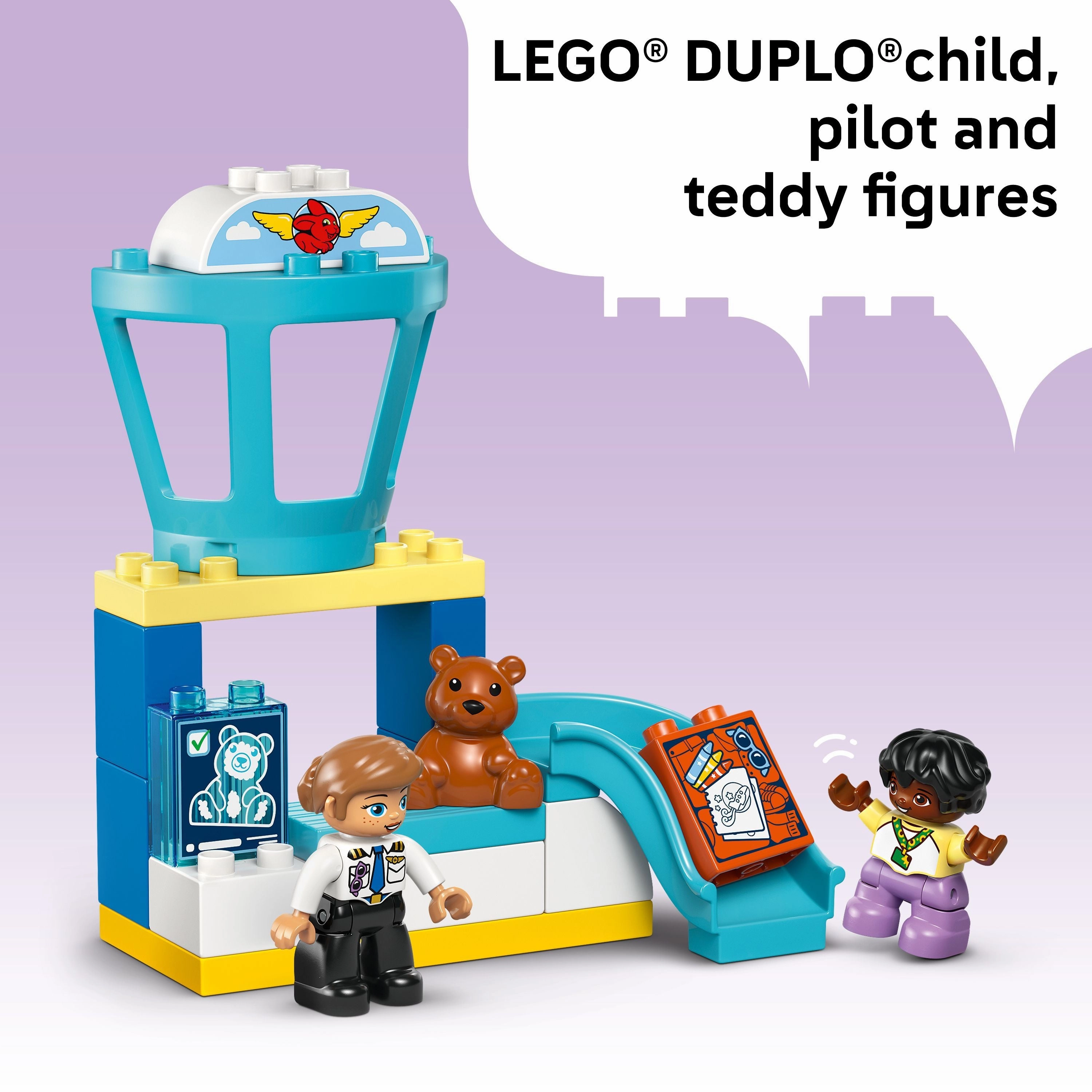 LEGO 10443 DUPLO Town First Time at the Airport